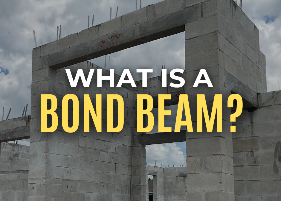 What is a Bond Beam